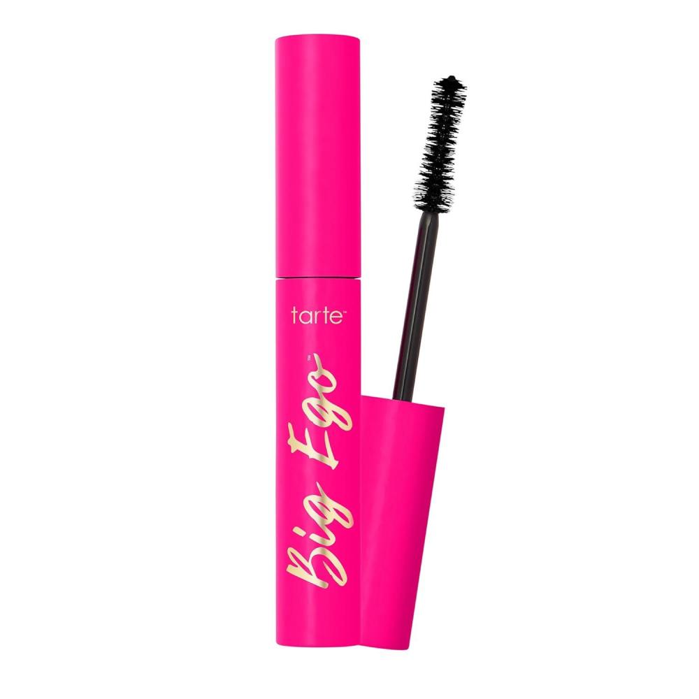 imagetarte big ego mascara  UltraBlack LongWear Vegan Mascara for Fuller Longer Volumized Lashes Cruelty Free023 Ounce Pack of 1