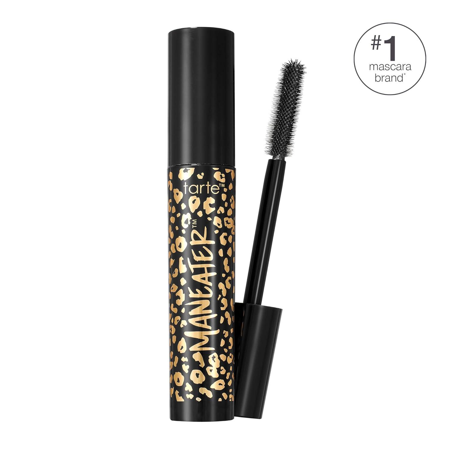 imagetarte maneater mascara Extreme Curl Volume amp Length Longwear Cruelty Freeblack