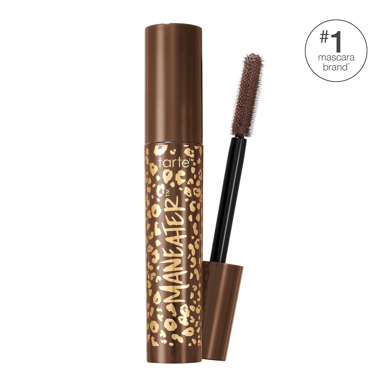 imagetarte maneater mascara Extreme Curl Volume amp Length Longwear Cruelty Freebrown