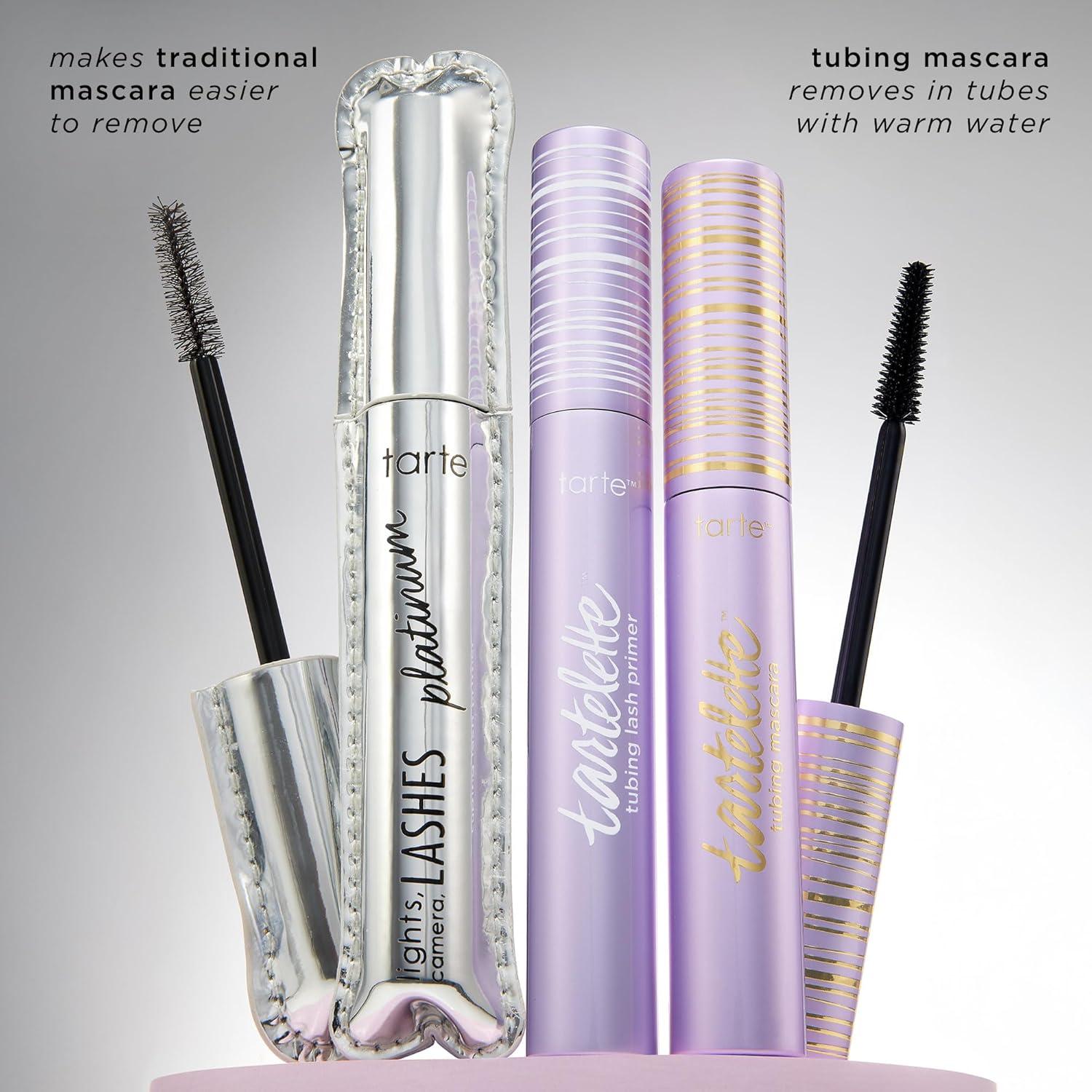 imagetarte tartelette tubing lash primer Conditioning Mascara Base for Longer Full Sizeer Volumized amp Moisturized Lashes Infused with Hyaluronic Acid NonToxic Vegan amp Cruelty Free027 Fl Oz Pack of 1