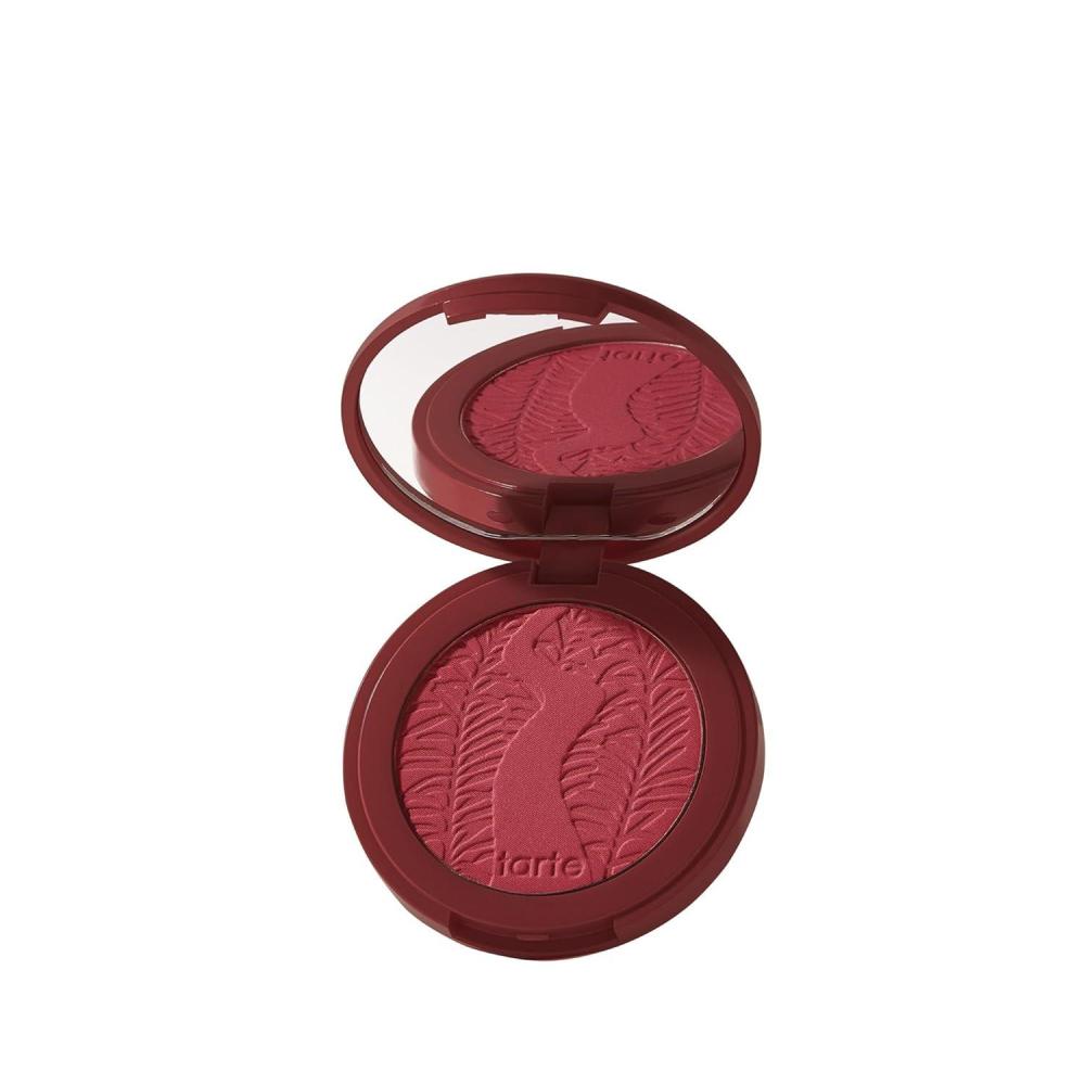 imageTarte Amazonian Clay 12hour Blush  Mineral Pigment Sheer Blush With Vitamin E amp Olive Oil for Lightweight Longwear amp Buildable Coverage Vegan amp Cruelty Freehoneysuckle