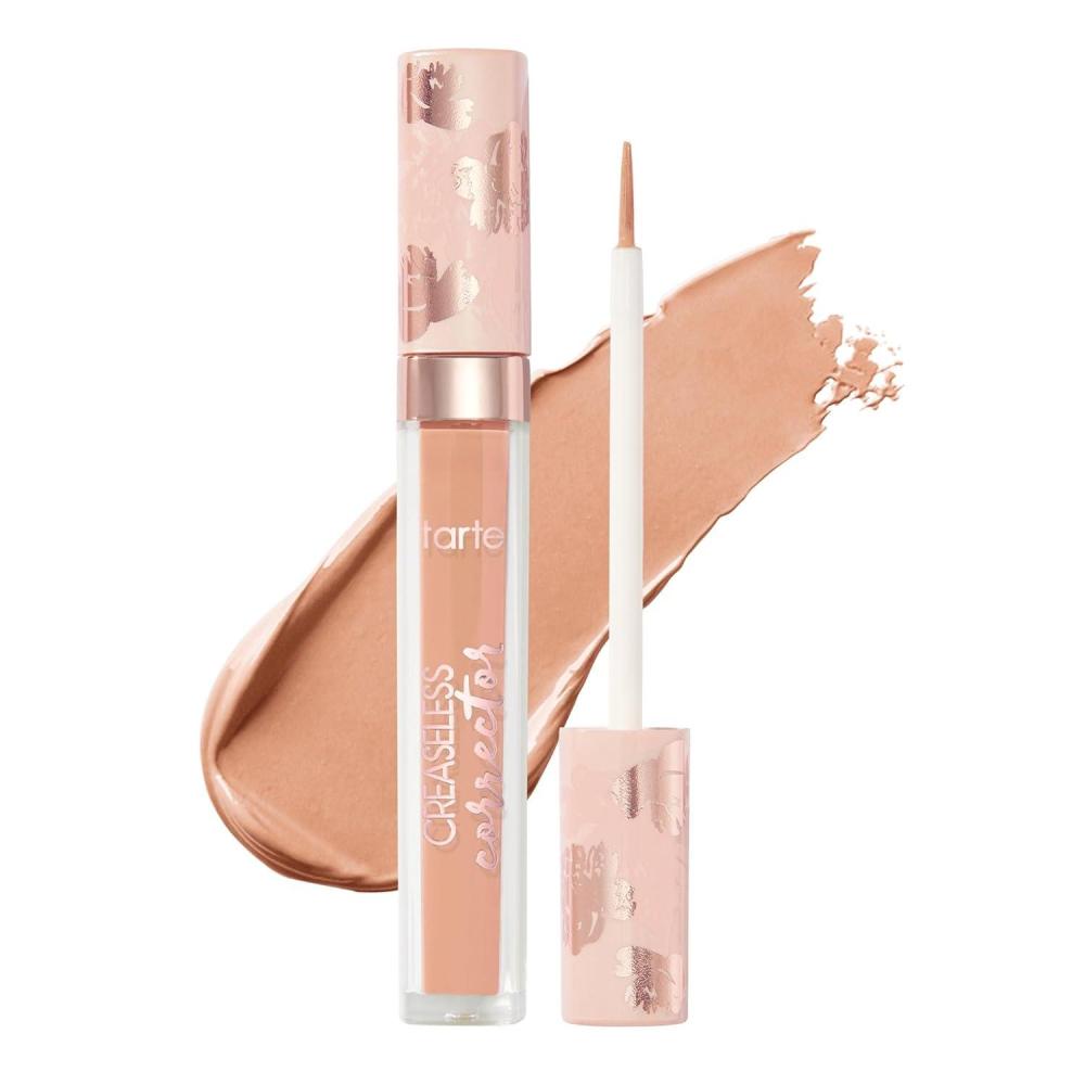 imagetarte creaseless corrector  Blendable Formula to Neutralize look of Dark Circles Blemishes Redness amp Discoloration with Vitamin E Hydrating Vegan amp Cruelty Freepeach