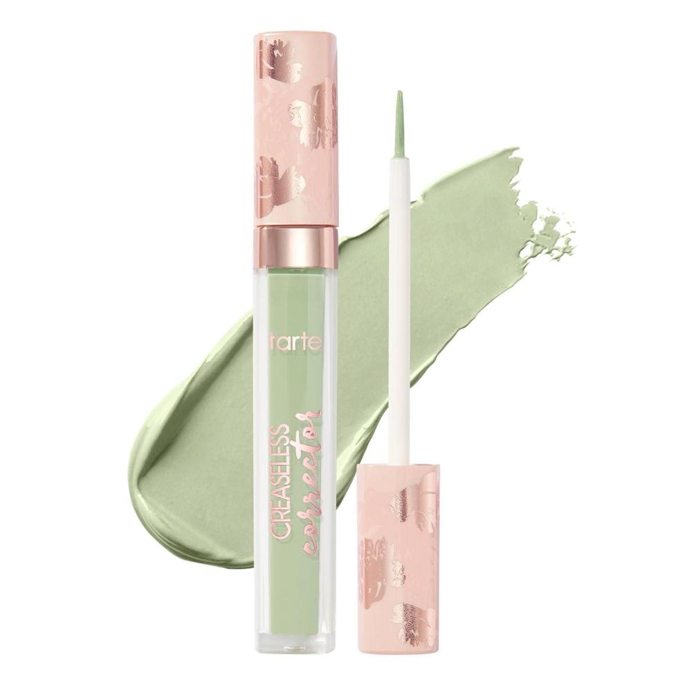 imagetarte creaseless corrector  Blendable Formula to Neutralize look of Dark Circles Blemishes Redness amp Discoloration with Vitamin E Hydrating Vegan amp Cruelty Freegreen