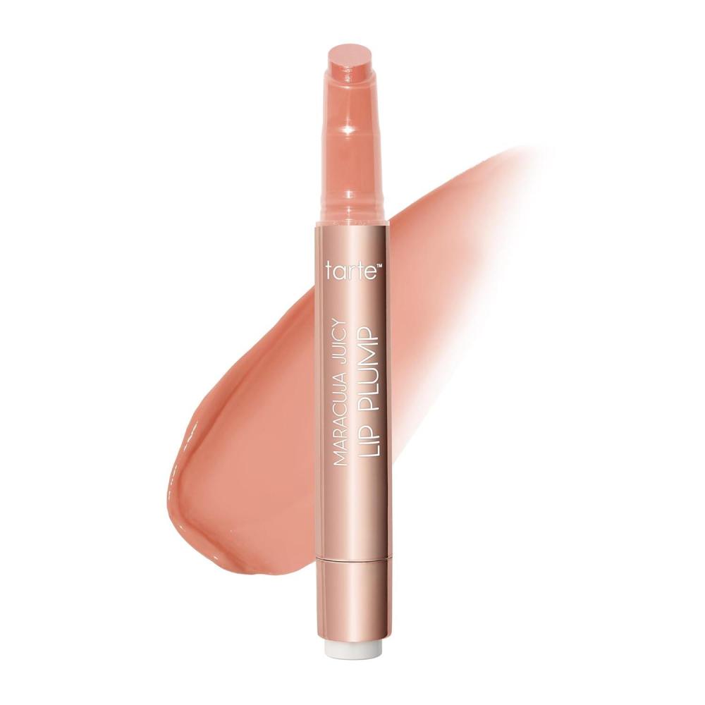imagetarte maracuja juicy lip plump Hydrating amp Volumizing Lip Plumper Gloss Balm with Nourishing Hyaluronic Acid Plumps amp Moisturizes Vegan amp CrueltyFree full size tulipwhite peach