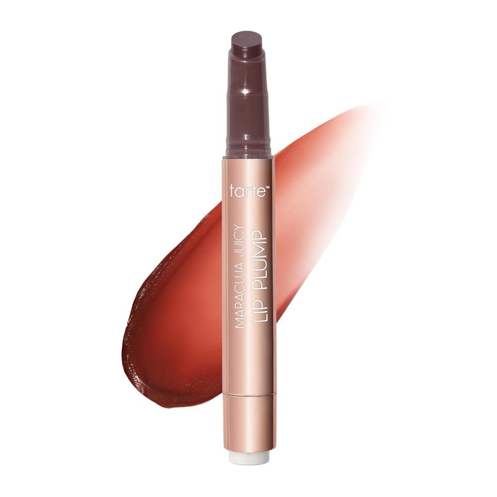 imagetarte maracuja juicy lip plump  Hydrating amp Volumizing Lip Plumper Gloss Balm with Nourishing Hyaluronic Acid Plumps amp Moisturizes Vegan amp CrueltyFree full size tulipHoneysuckle