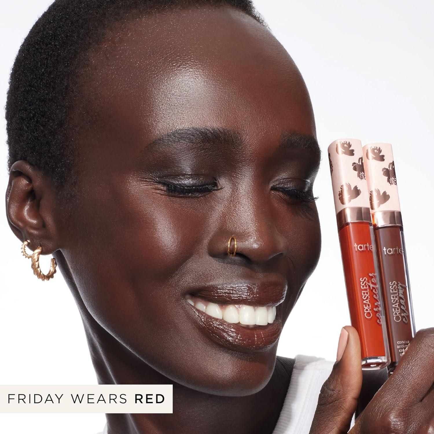 imagetarte creaseless corrector  Blendable Formula to Neutralize look of Dark Circles Blemishes Redness amp Discoloration with Vitamin E Hydrating Vegan amp Cruelty Freered