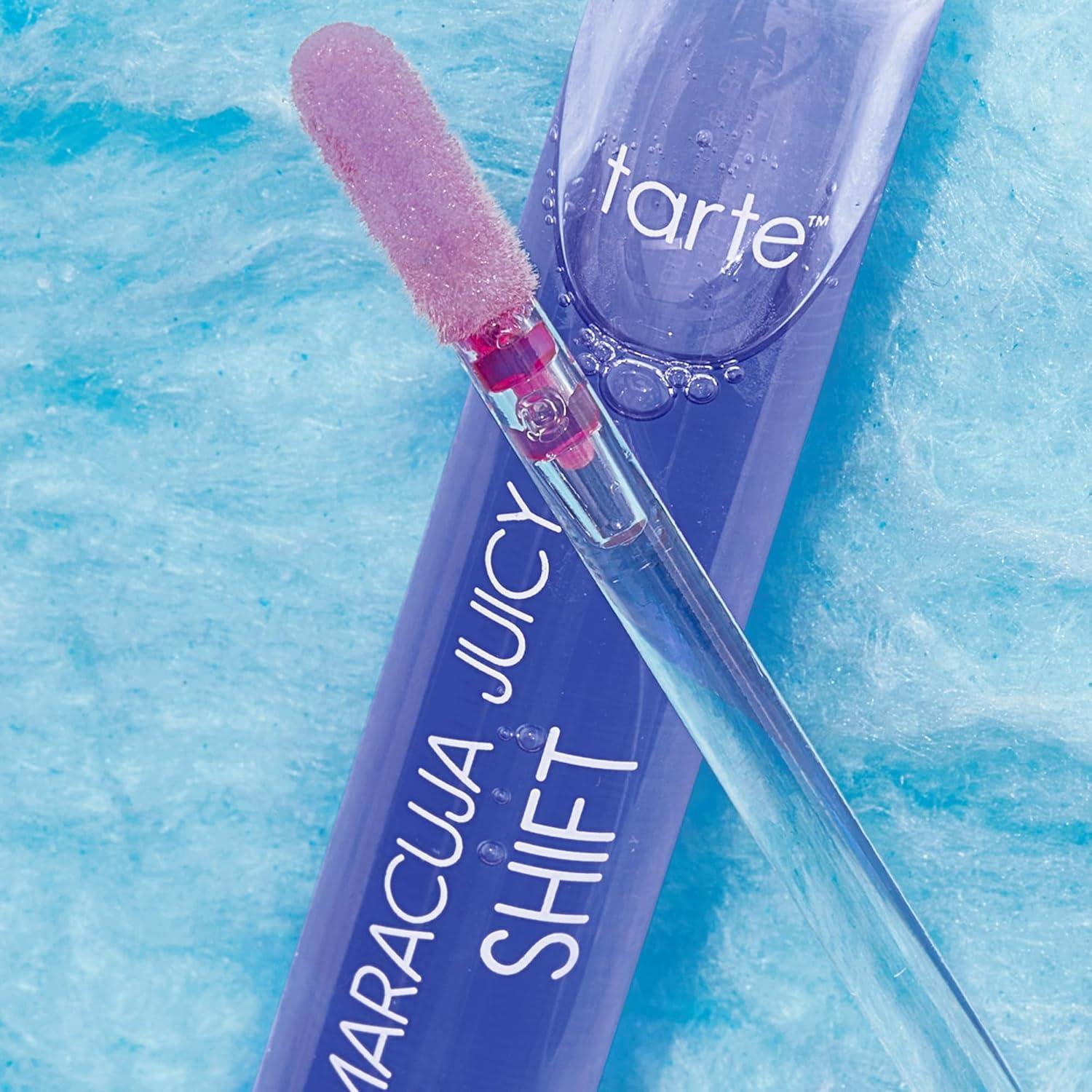 imagetarte maracuja juicy lip amp cheek shift pHPowered Lip Gloss Balm with Vitamin E amp Hyaluronic Acid for Smooth Moisturized Lips amp Cheek Tint Blush Vegan amp CrueltyFreecotton candy