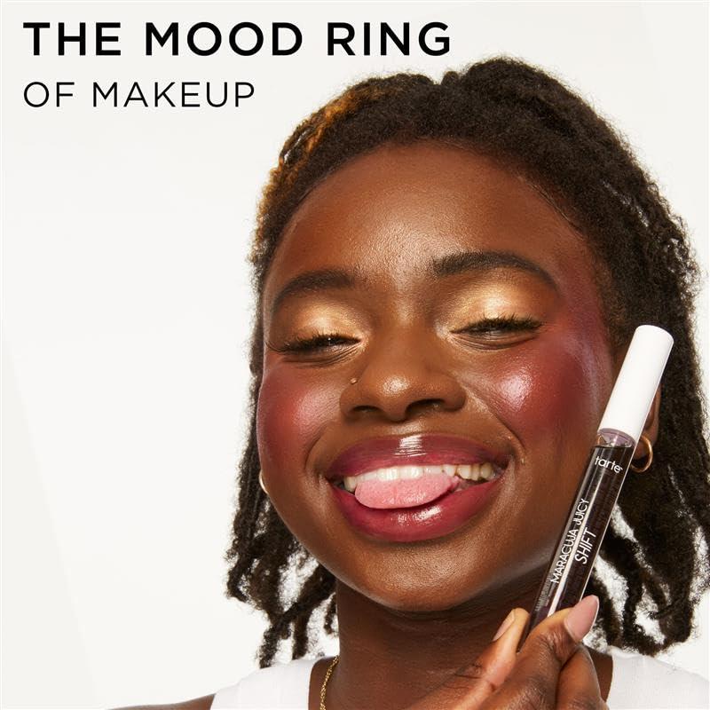 imagetarte maracuja juicy lip amp cheek shift pHPowered Lip Gloss Balm with Vitamin E amp Hyaluronic Acid for Smooth Moisturized Lips amp Cheek Tint Blush Vegan amp CrueltyFreelemon