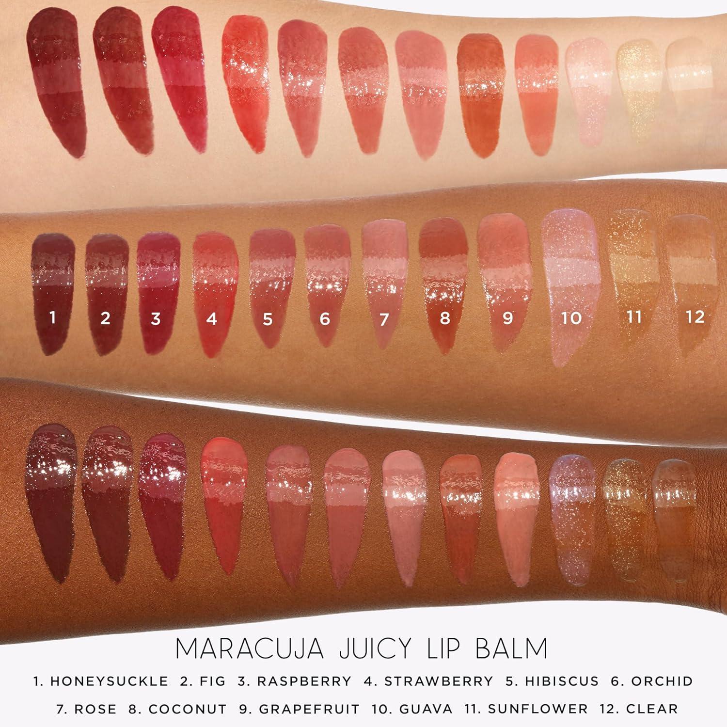 imagetarte maracuja juicy lip balm gloss Hydrating amp Nourishing Lip Gloss Balm with Vitamin E Vegan amp CrueltyFreehoneysuckle