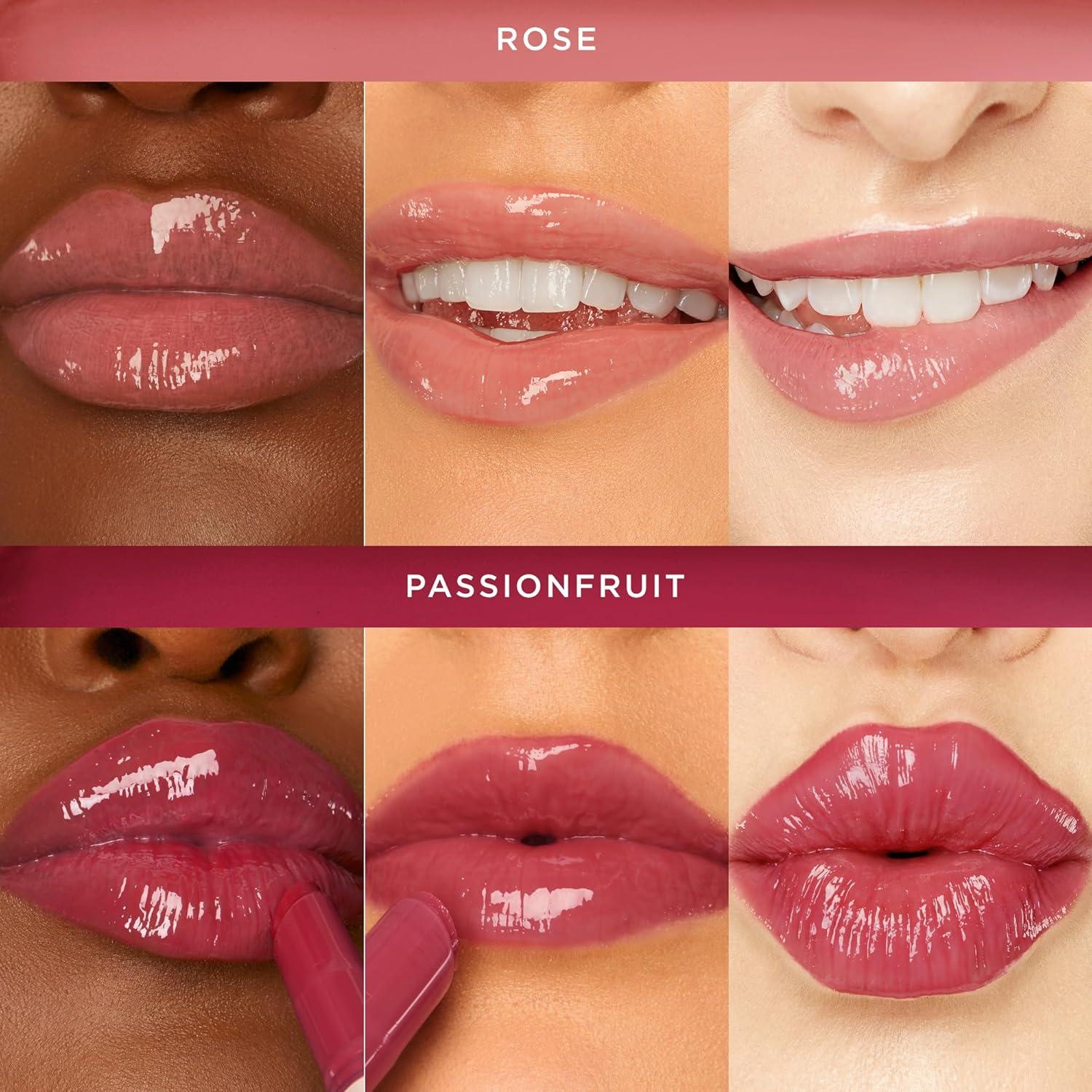 imagetarte maracuja juicy lip balm gloss Hydrating amp Nourishing Lip Gloss Balm with Vitamin E Vegan amp CrueltyFreerose passion fruit
