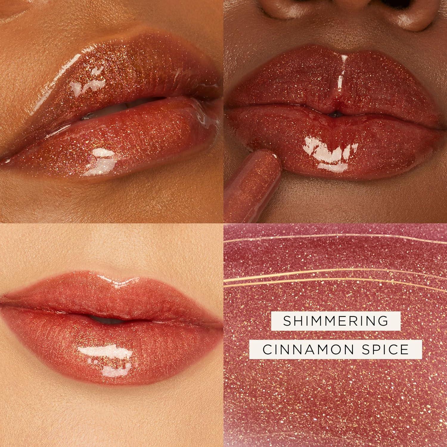 imagetarte maracuja juicy lip vinyl gloss Hydrating amp Volumizing Lipgloss Balm with Hyaluronic Acid Vitamin E to Plump amp Moisturize for Radiant FullerLooking Lips Vegan amp Cruelty Freeshimmering cinnamon spice