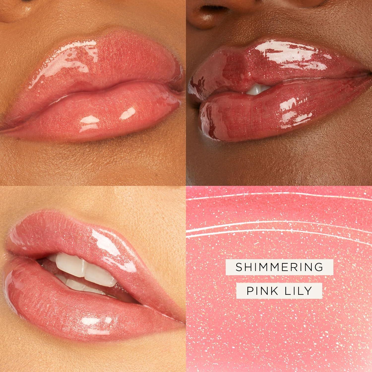 imagetarte maracuja juicy lip vinyl gloss Hydrating amp Volumizing Lipgloss Balm with Hyaluronic Acid Vitamin E to Plump amp Moisturize for Radiant FullerLooking Lips Vegan amp Cruelty Freeshimmering pink lily