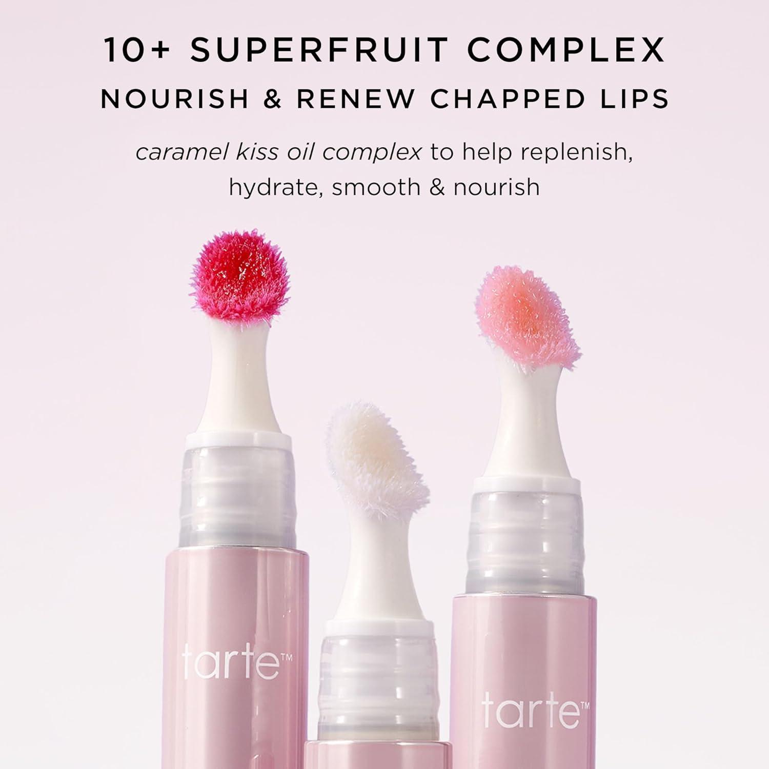 imagetarte maracuja juicy melt mask Lip Mask Balm amp Lipgloss with Vitamin E amp Shea Butter Hydrating Overnight Treat for Soft Smooth Nourished Lips Vegan amp Cruelty Freedrizzle pink