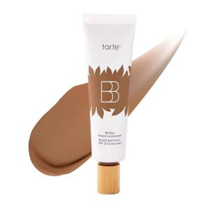 tarte BB blur tinted moisturizer Broad Spectrum SPF 30 – Medium Buildable Coverage with Natural Lightweight Matte Finish, Vegan & Cruelty Free(deep)