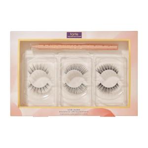 tarte fake awake eye highlight – Brightening Highlighter Pencil for Eyes & Brows, Longwear, Vegan & Cruelty-Free(nude eyeliner & black false lashes)