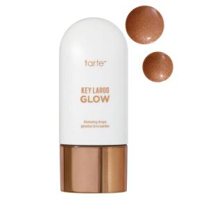 tarte key largo glow bronzing drops – Luminous Serum-Infused Liquid Bronzer with Vegan Squalane & Vitamin E for Sun-Kissed Radiant Glow & Lightweight Hydration, Cruelty Free(deep bronze glow)