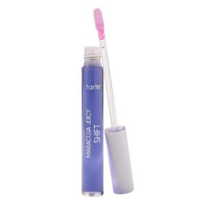 tarte maracuja juicy lip & cheek shift – pH-Powered Lip Gloss Balm with Vitamin E & Hyaluronic Acid for Smooth, Moisturized Lips & Cheek Tint Blush, Vegan & Cruelty-Free(grape)