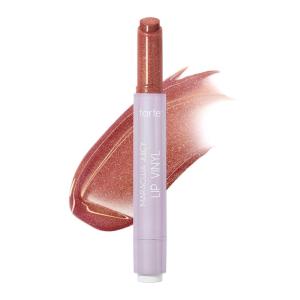 tarte maracuja juicy lip vinyl gloss – Hydrating & Volumizing Lipgloss Balm with Hyaluronic Acid, Vitamin E to Plump & Moisturize for Radiant, Fuller-Looking Lips, Vegan & Cruelty Free(shimmering cinnamon spice)