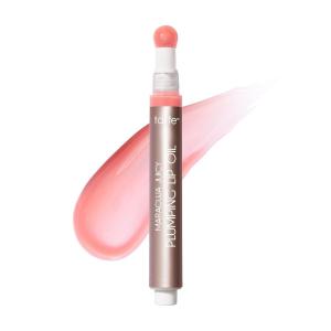 tarte maracuja juicy plumping lip oil – Hydrating & Volumizing Lip Plumper Gloss Balm with Nourishing Hyaluronic Acid & Vitamin E, Plumps & Moisturizes, Vegan & Cruelty Free(petal)