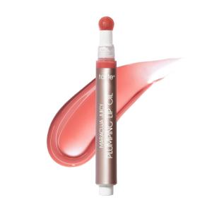 tarte maracuja juicy plumping lip oil – Hydrating & Volumizing Lip Plumper Gloss Balm with Nourishing Hyaluronic Acid & Vitamin E, Plumps & Moisturizes, Vegan & Cruelty Free(rose)