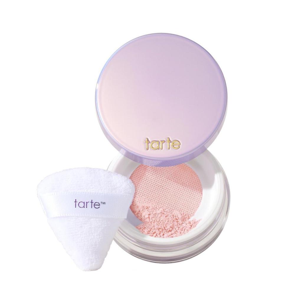 imagetarte creaseless setting powder  Loose Face Powder Lightweight OilAbsorbing Formula for Longwear Finish Vegan amp Cruelty FreePink