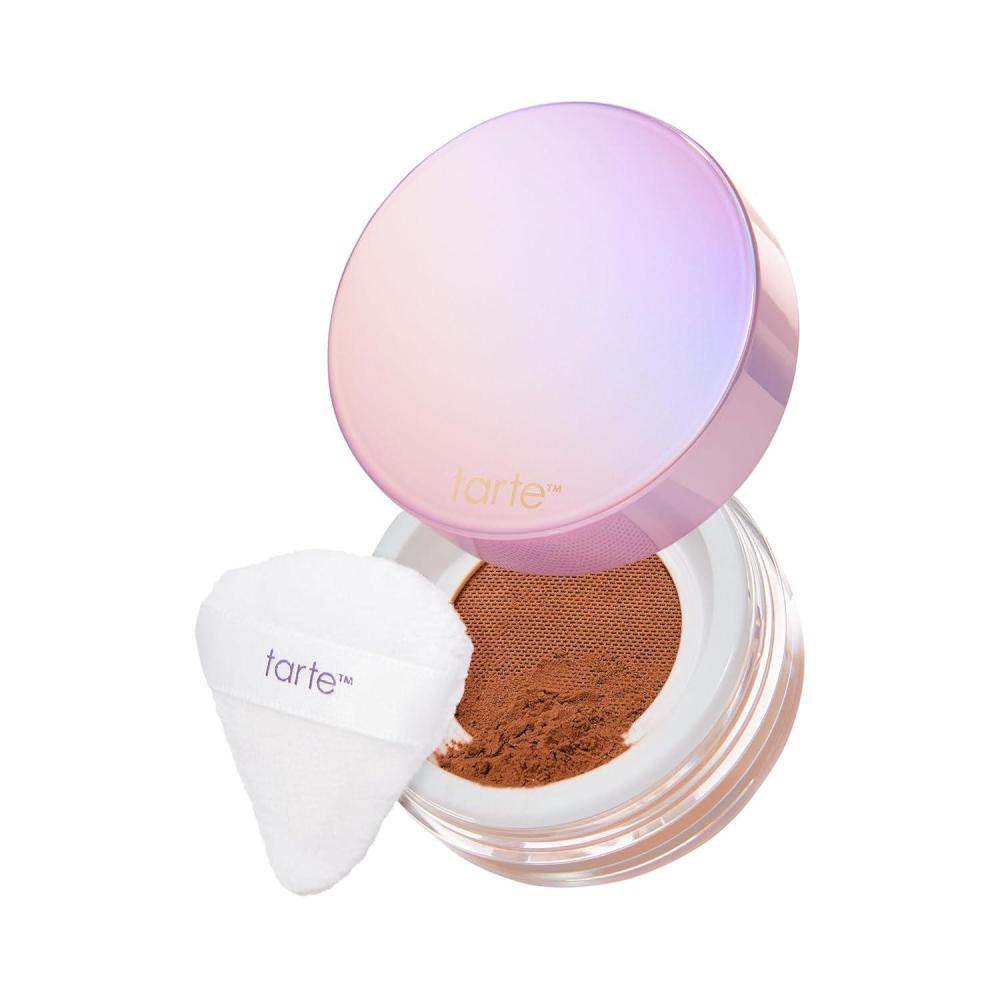 imagetarte creaseless setting powder  Loose Face Powder Lightweight OilAbsorbing Formula for Longwear Finish Vegan amp Cruelty Freecinnamon deep to rich skin tones