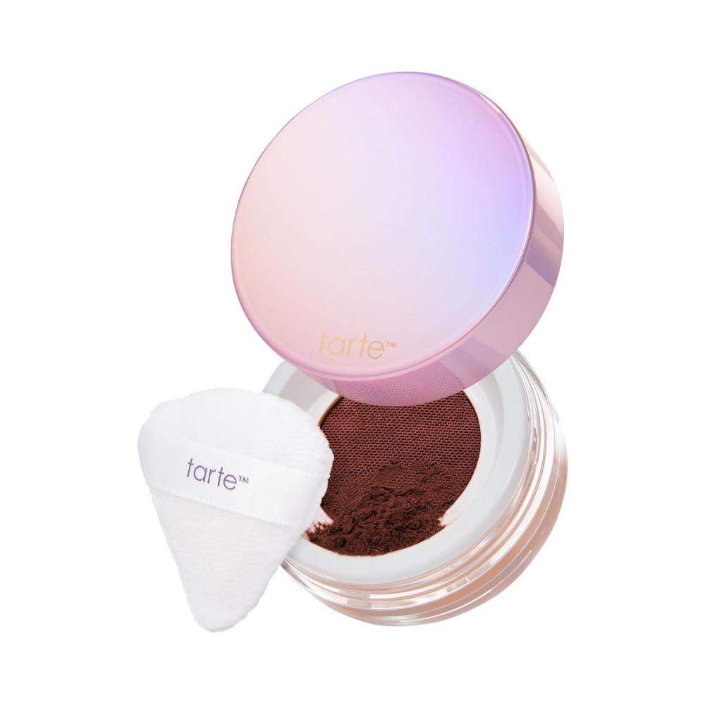imagetarte creaseless setting powder  Loose Face Powder Lightweight OilAbsorbing Formula for Longwear Finish Vegan amp Cruelty Freetranslucent very deep espresso skin tones