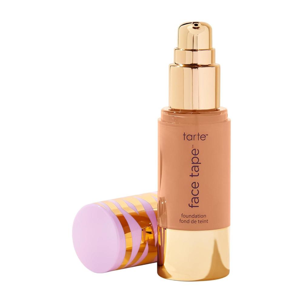 imagetarte face tape foundation  FullCoverage Matte Finish Foundation with Snow Mushroom amp Hyaluronic Acid for Hydration Waterproof Vegan amp CrueltyFree47H tandeep honey tan to deep skin with warm  peach undertones