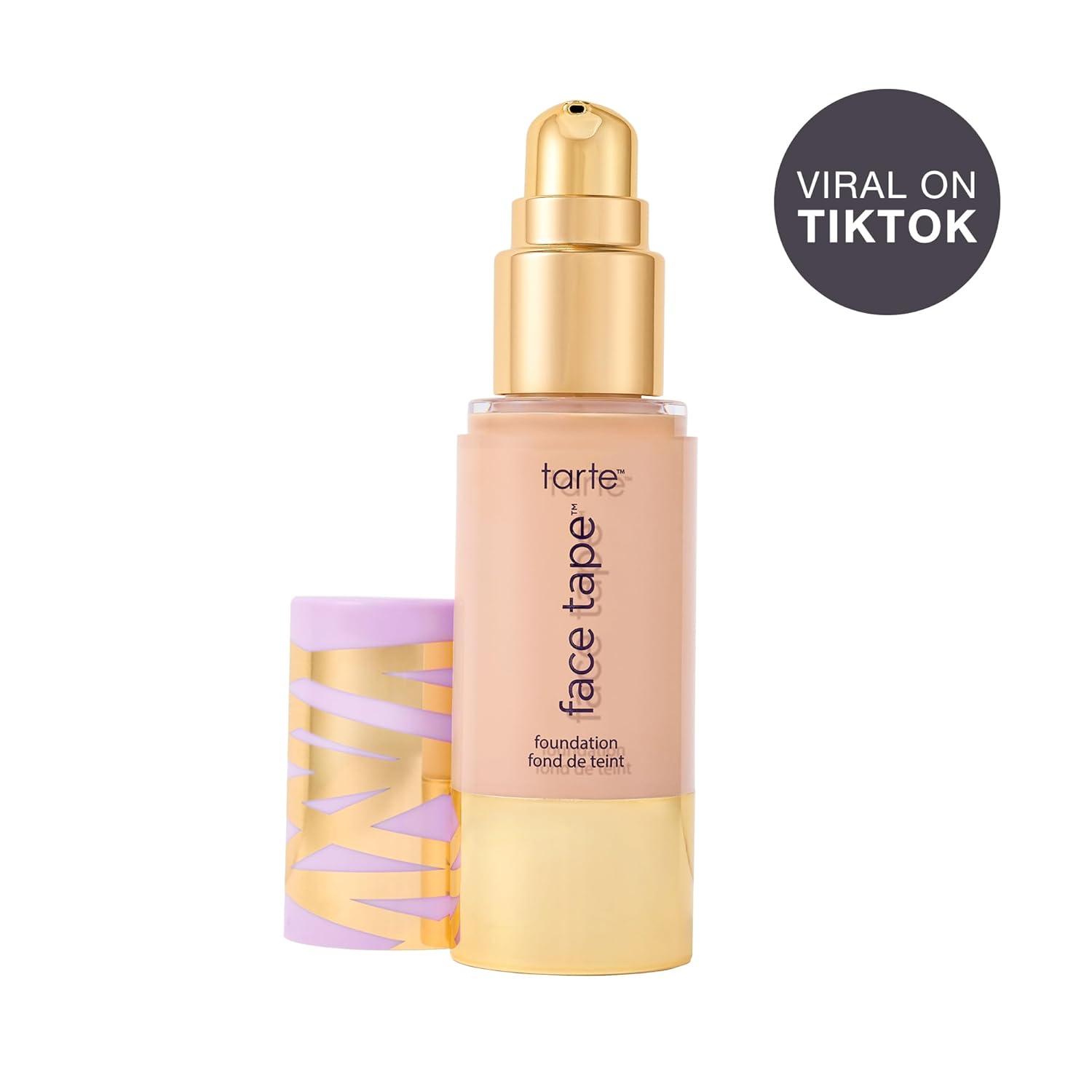 imagetarte face tape foundation FullCoverage Matte Finish Foundation with Snow Mushroom amp Hyaluronic Acid for Hydration Waterproof Vegan amp CrueltyFree20B light beige light skin with cool pink undertones