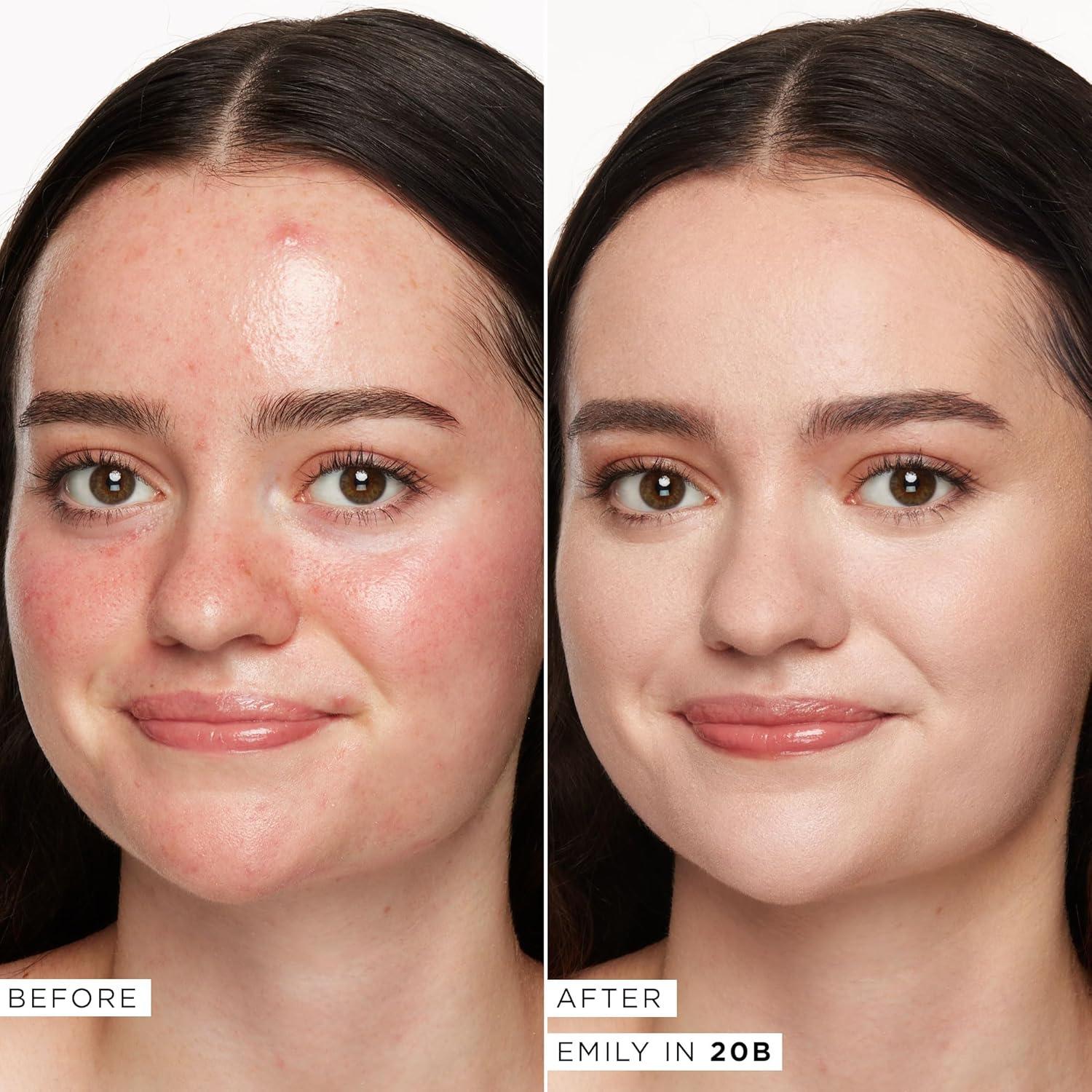 imagetarte face tape foundation FullCoverage Matte Finish Foundation with Snow Mushroom amp Hyaluronic Acid for Hydration Waterproof Vegan amp CrueltyFree20B light beige light skin with cool pink undertones