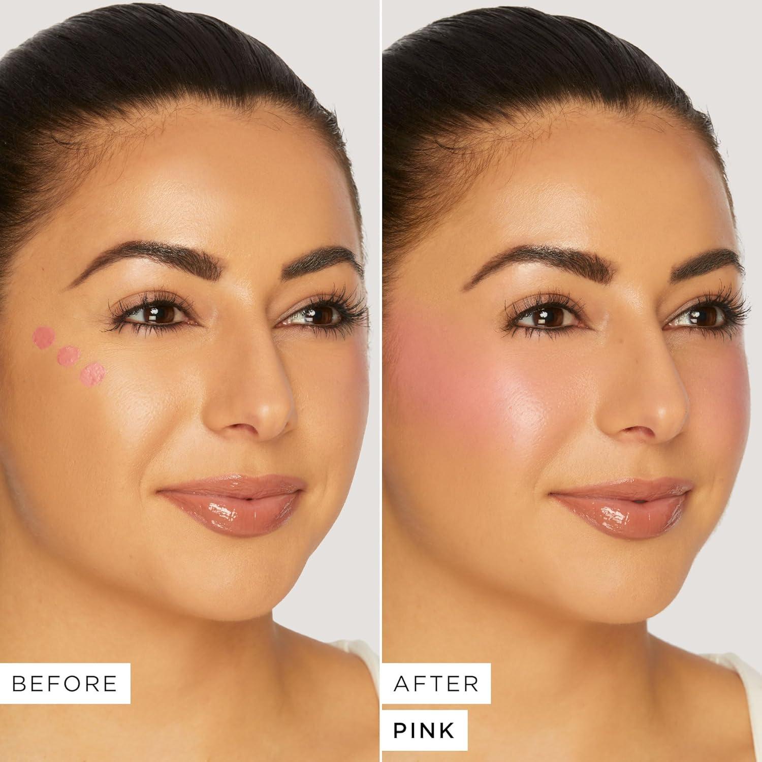 imagetarte maneater blush amp glow cheek plump Lightweight Cheek Tint amp Illuminator with Coconut Water Hyaluronic Acid amp Vitamin E for Hydrated Smooth Radiant Finish Vegan amp Cruelty Freepink