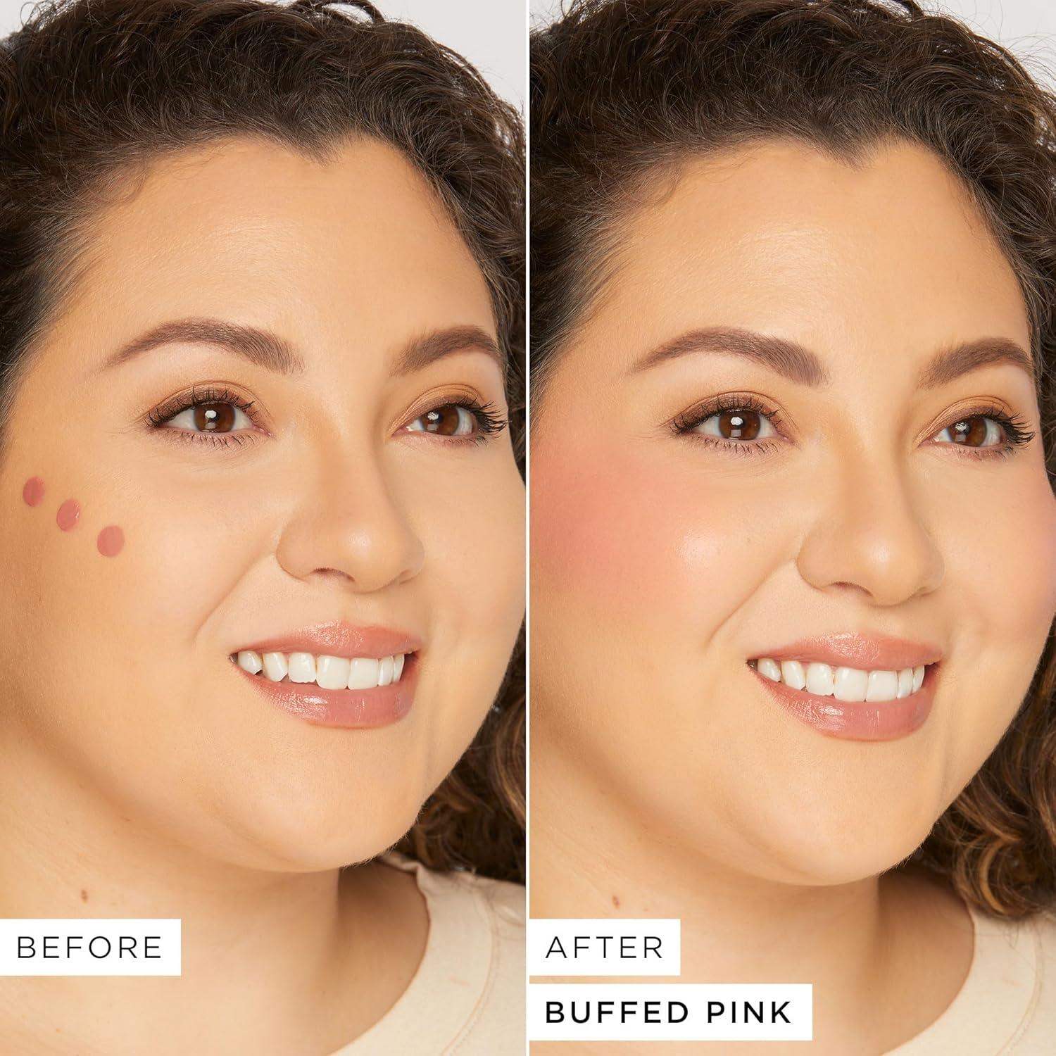 imagetarte maneater blush amp glow cheek plump Lightweight Cheek Tint amp Illuminator with Coconut Water Hyaluronic Acid amp Vitamin E for Hydrated Smooth Radiant Finish Vegan amp Cruelty Freebuffed pink