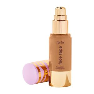 tarte face tape foundation – Full-Coverage Matte Finish Foundation with Snow Mushroom & Hyaluronic Acid for Hydration, Waterproof, Vegan & Cruelty-Free(47S tan-deep sand (tan to deep skin with warm  golden undertones))