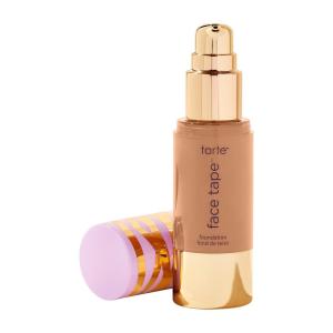 tarte face tape foundation – Full-Coverage Matte Finish Foundation with Snow Mushroom & Hyaluronic Acid for Hydration, Waterproof, Vegan & Cruelty-Free(45H tan honey (tan skin with warm  peach undertones))