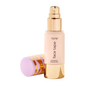 tarte face tape foundation – Full-Coverage Matte Finish Foundation with Snow Mushroom & Hyaluronic Acid for Hydration, Waterproof, Vegan & Cruelty-Free(8B porcelain beige (very fair skin with cool  pink undertones))