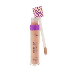 tarte shape tape corrector – Blendable Formula to Neutralize appearance of Blemishes, Dark Spots, Discoloration & Undereye Circles with Hyaluronic Acid & Vegan Squalane, Cruelty Free(peach)