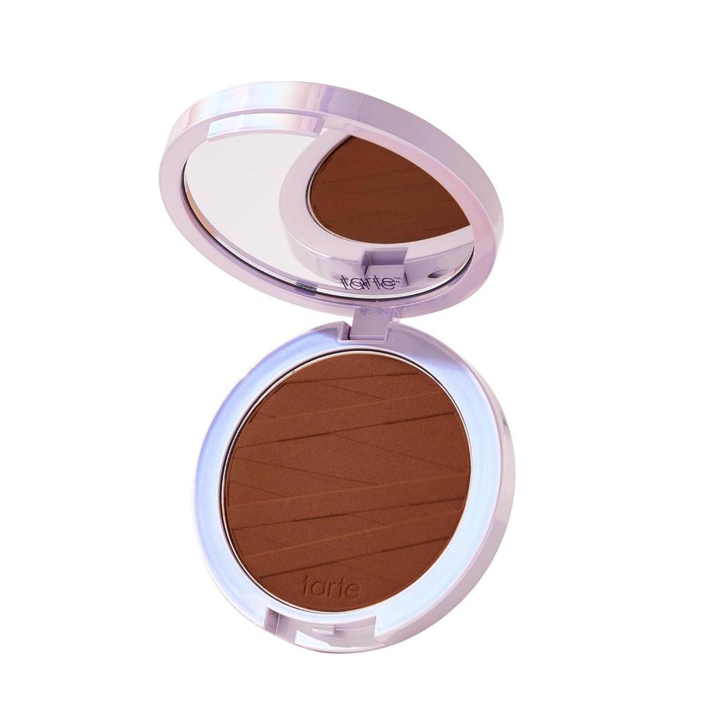 imagetarte face tape pressed powder  MediumCoverage Waterproof Powder with Hyaluronic Acid Snow Mushroom amp Peptides to Smooth amp Set Makeup Lightweight Vegan amp Cruelty Free58H rich honeydeeper skin with warm  peach undertones