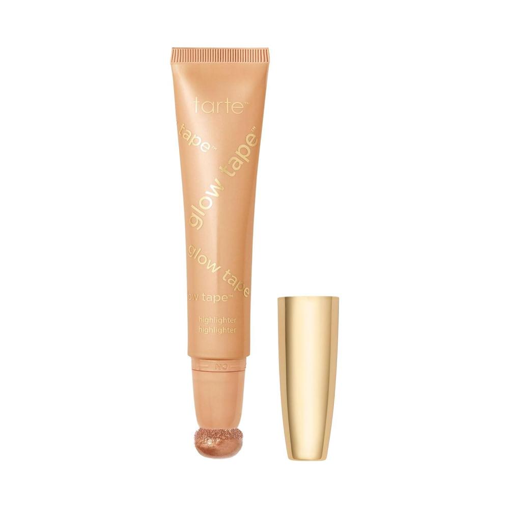 imagetarte glow tape highlighter  Illuminating Glow Makeup with Lightweight Buildable Mineral Pigments amp Shea Butter Vegan amp Cruelty Freegolden glow