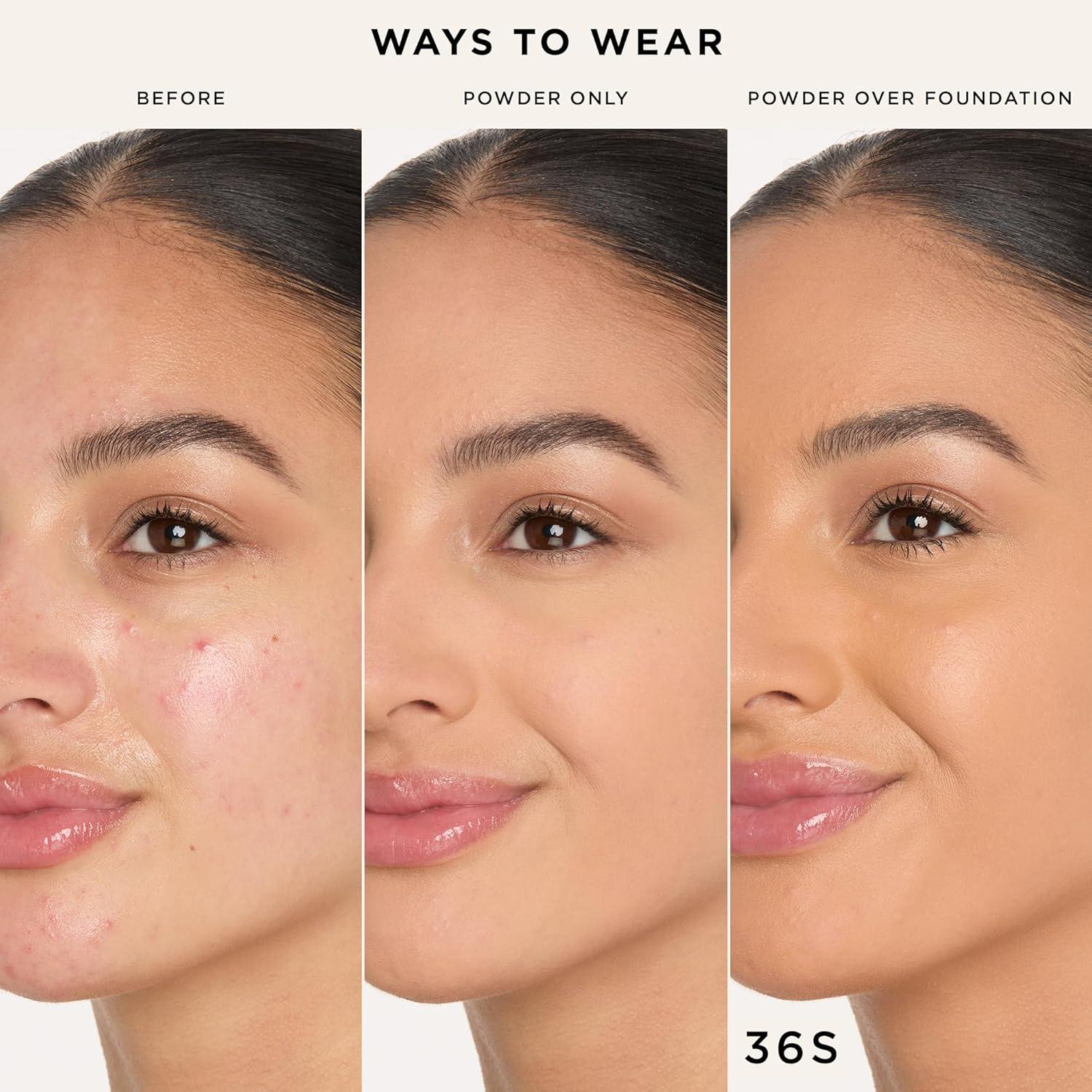 imagetarte face tape pressed powder MediumCoverage Waterproof Powder with Hyaluronic Acid Snow Mushroom amp Peptides to Smooth amp Set Makeup Lightweight Vegan amp Cruelty Free36S mediumtan sandmedium to tan skin with warm golden undertones