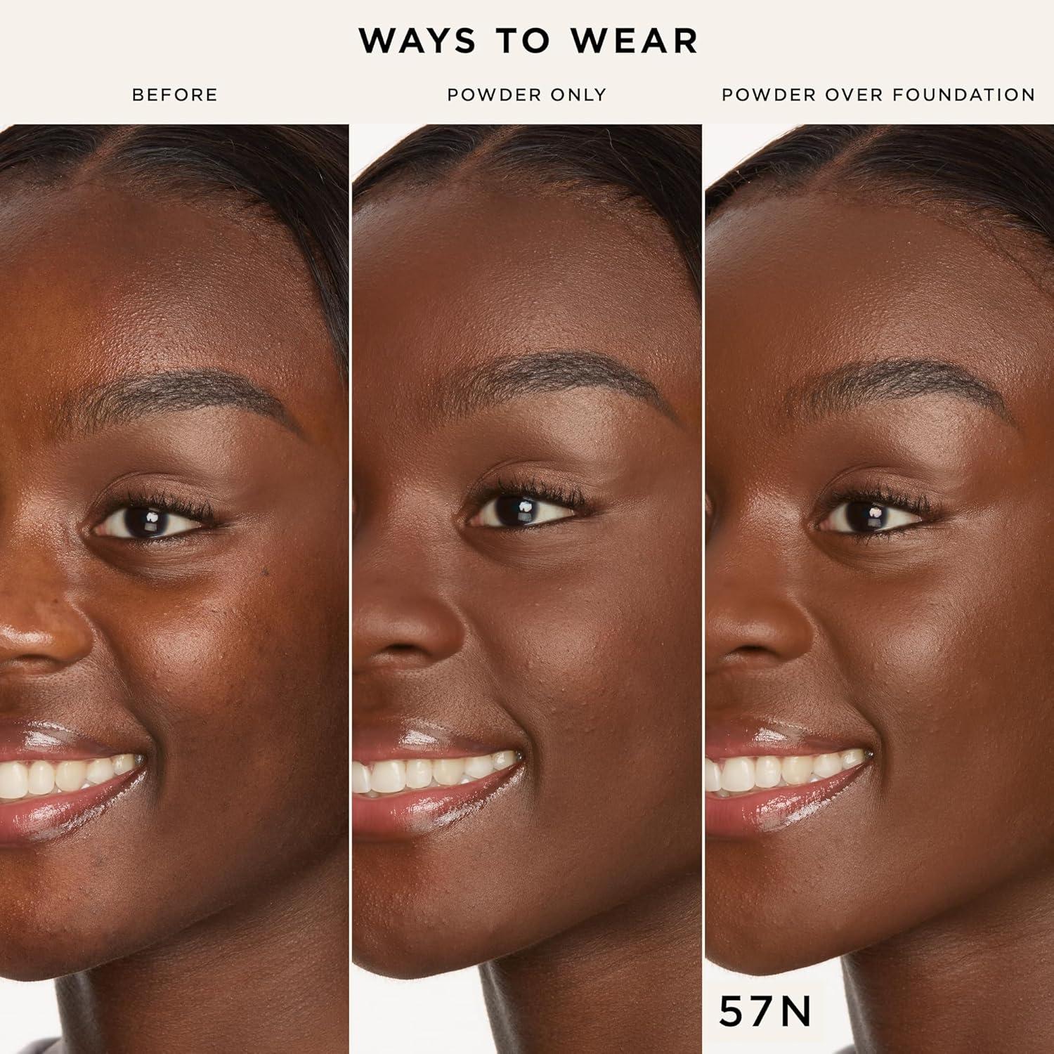 imagetarte face tape pressed powder MediumCoverage Waterproof Powder with Hyaluronic Acid Snow Mushroom amp Peptides to Smooth amp Set Makeup Lightweight Vegan amp Cruelty Free53N deep neutraldeep skin with a balance of warm cool undertones