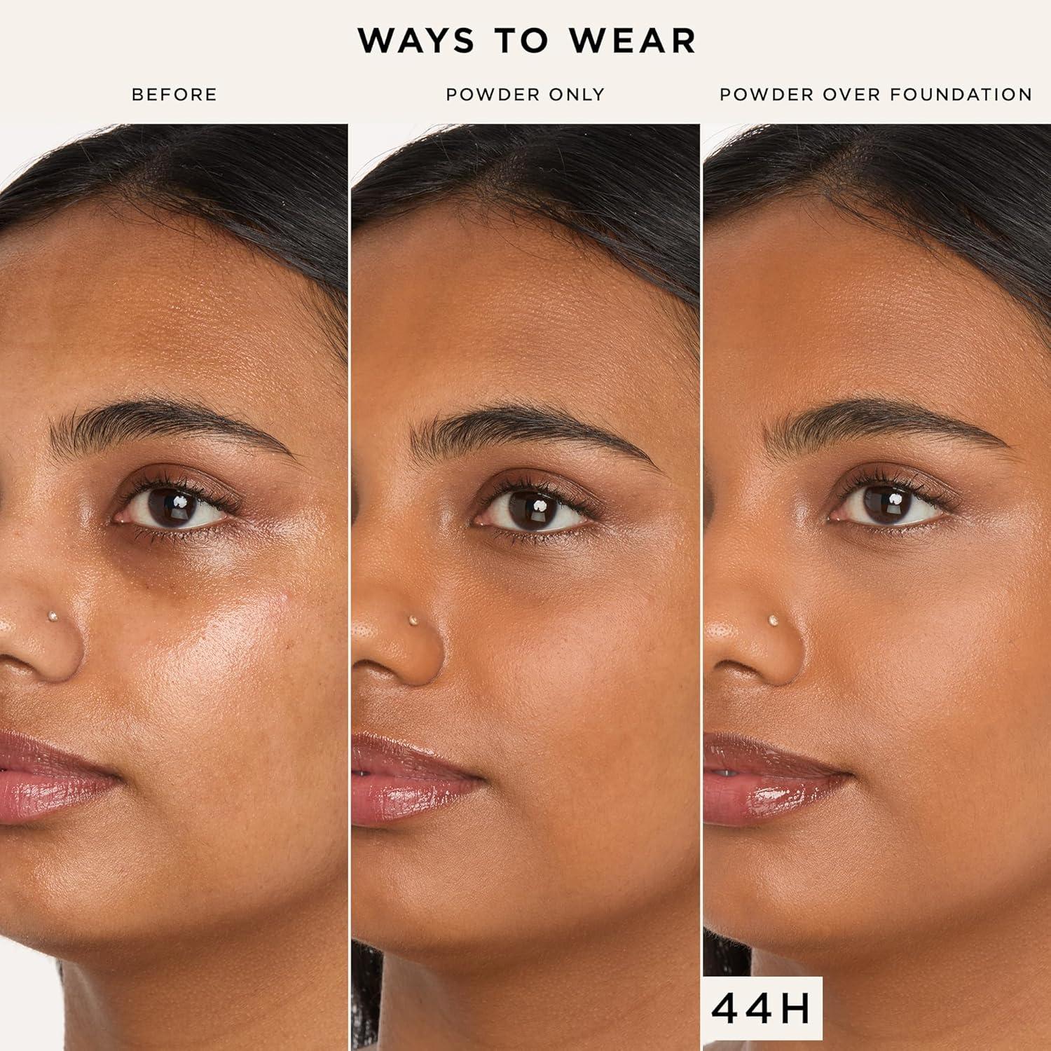 imagetarte face tape pressed powder MediumCoverage Waterproof Powder with Hyaluronic Acid Snow Mushroom amp Peptides to Smooth amp Set Makeup Lightweight Vegan amp Cruelty Free53H deep honeydeep skin with warm peach undertones