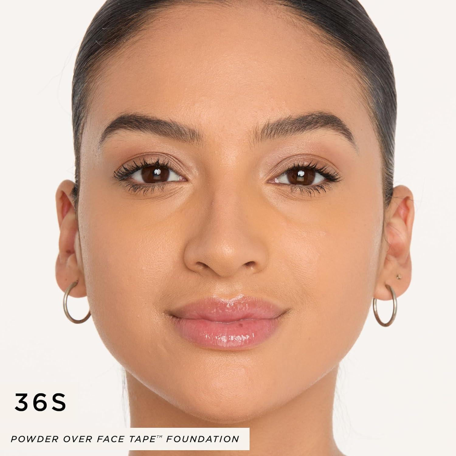 imagetarte face tape pressed powder MediumCoverage Waterproof Powder with Hyaluronic Acid Snow Mushroom amp Peptides to Smooth amp Set Makeup Lightweight Vegan amp Cruelty Free36S mediumtan sandmedium to tan skin with warm golden undertones