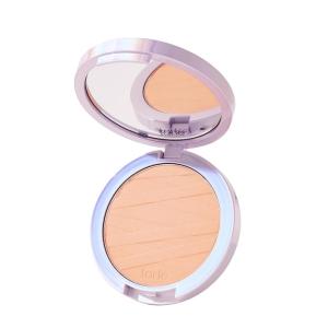 tarte face tape pressed powder – Medium-Coverage Waterproof Powder with Hyaluronic Acid, Snow Mushroom & Peptides to Smooth & Set Makeup, Lightweight, Vegan & Cruelty Free(20B light beige(light skin with cool  pink undertones))