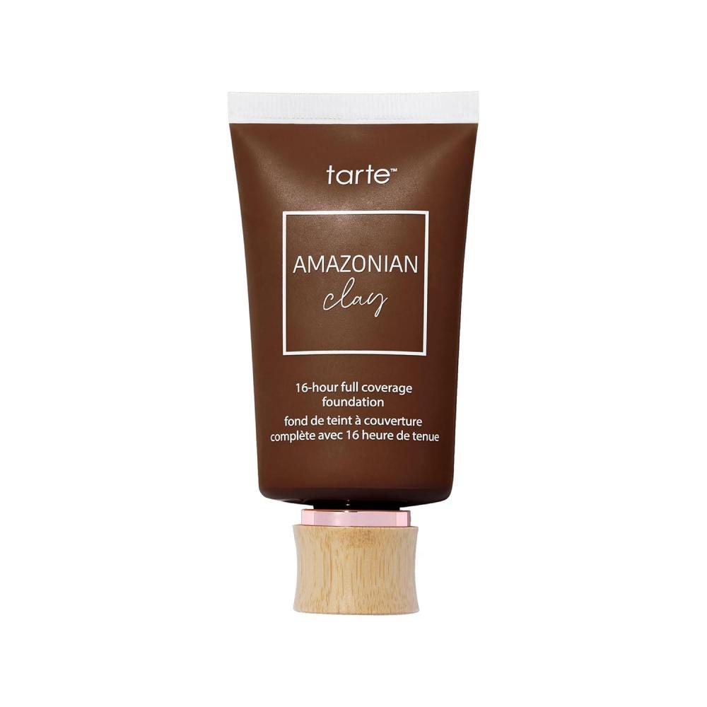 imagetarte Amazonian clay 16hour full coverage foundation  Matte Finish Foundation with Amazonian Clay amp Vitamin E for Hydration amp Smooth Looking Skin Vegan amp Cruelty Freemahogany honey