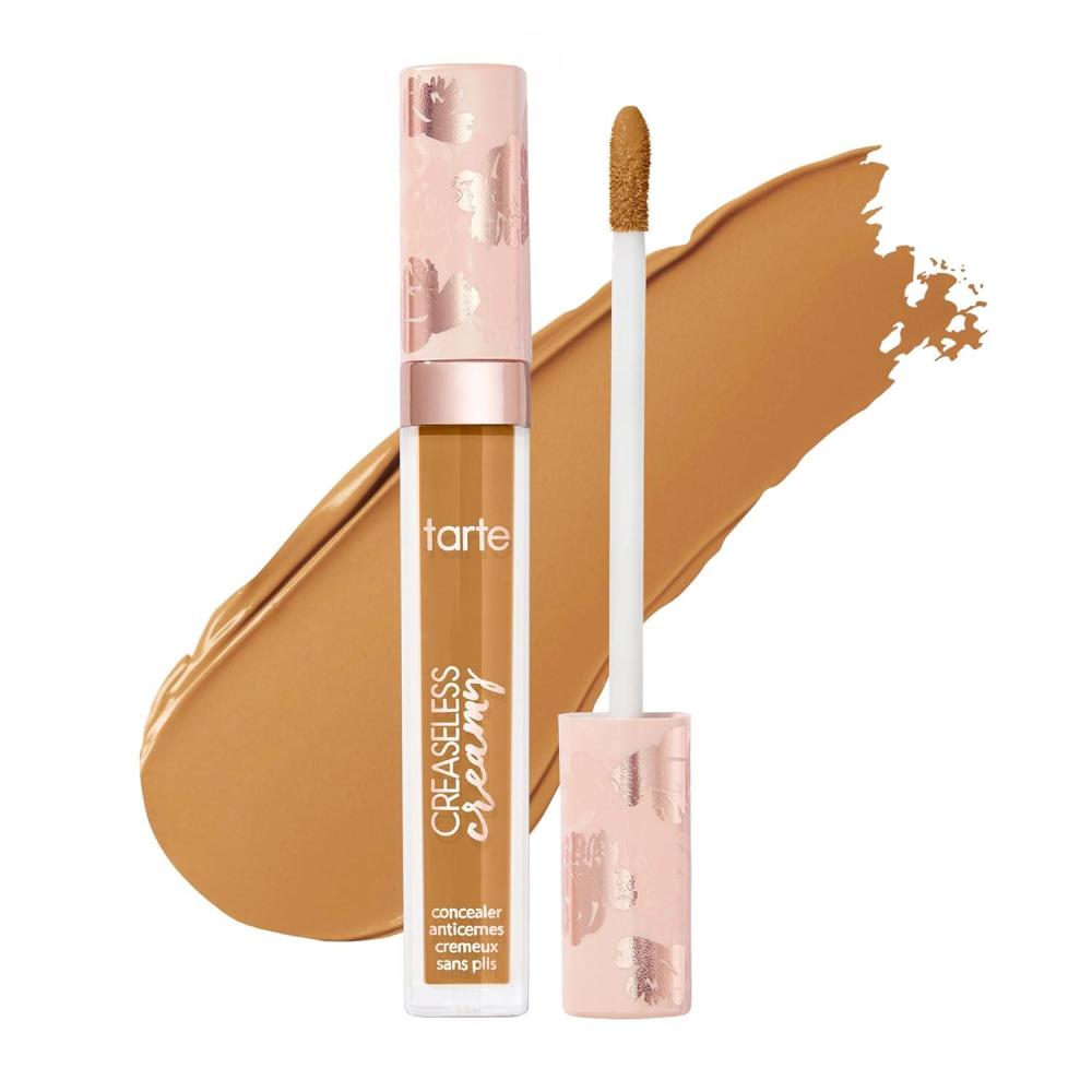 imagetarte creaseless creamy fullcoverage concealer  Waterproof Longwear Vitamin E Niacinamide amp Caffeine for covering Dark Circles amp Blemishes Hydrating Blurs amp Smooths appearance Vegan amp CrueltyFree48G tandeep golden