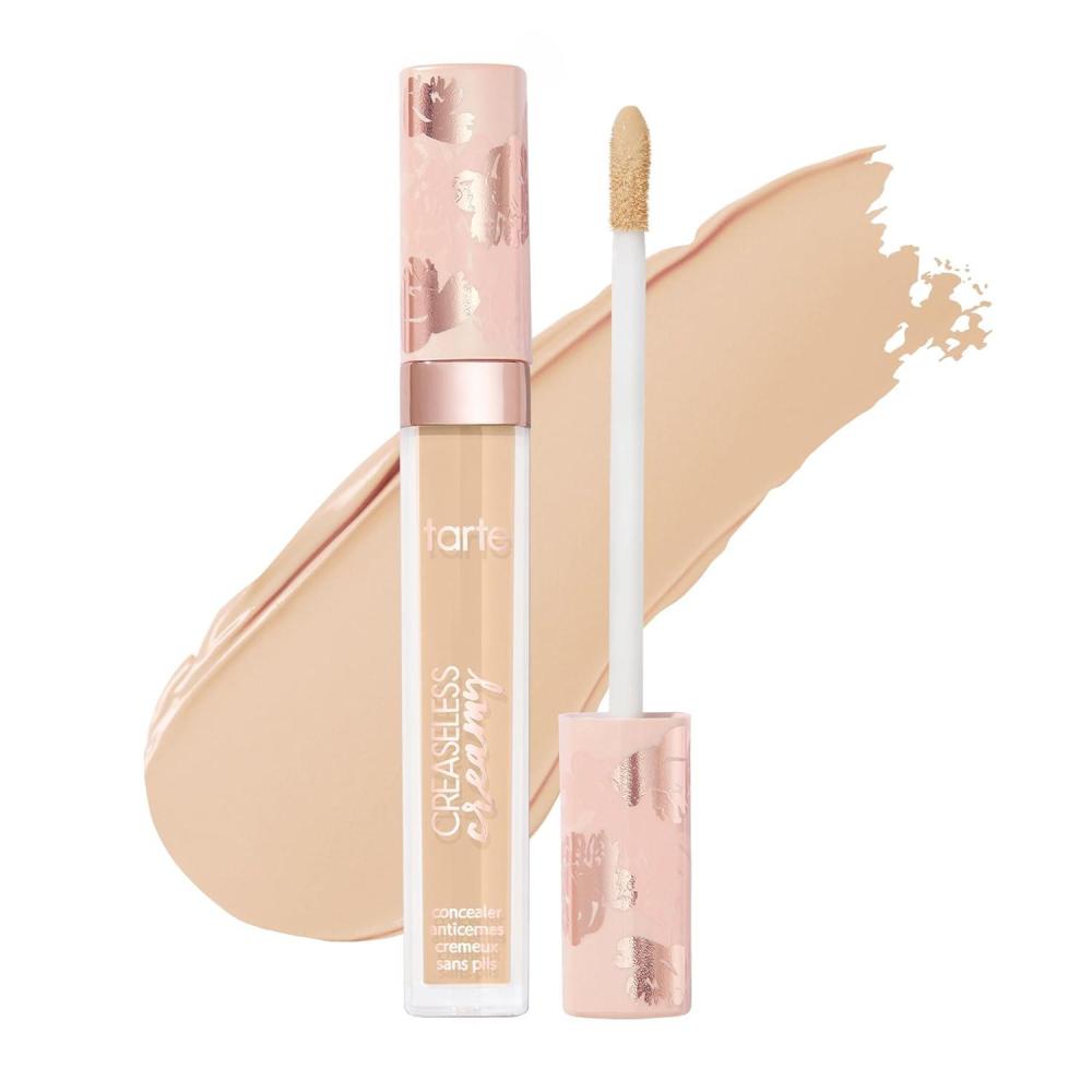 imagetarte creaseless creamy fullcoverage concealer  Waterproof Longwear Vitamin E Niacinamide amp Caffeine for covering Dark Circles amp Blemishes Hydrating Blurs amp Smooths appearance Vegan amp CrueltyFree12N fair neutral