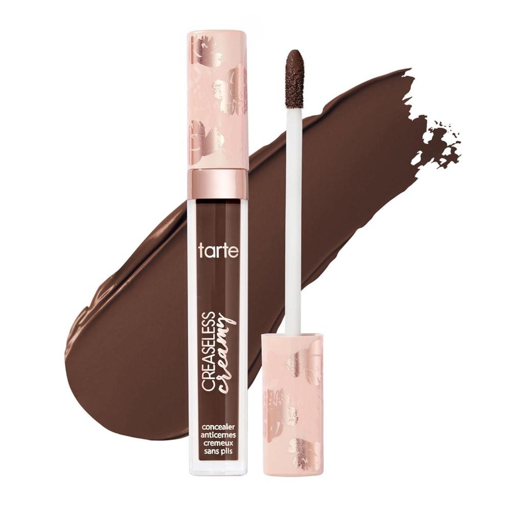 imagetarte creaseless creamy fullcoverage concealer  Waterproof Longwear Vitamin E Niacinamide amp Caffeine for covering Dark Circles amp Blemishes Hydrating Blurs amp Smooths appearance Vegan amp CrueltyFree61N espresso neutral