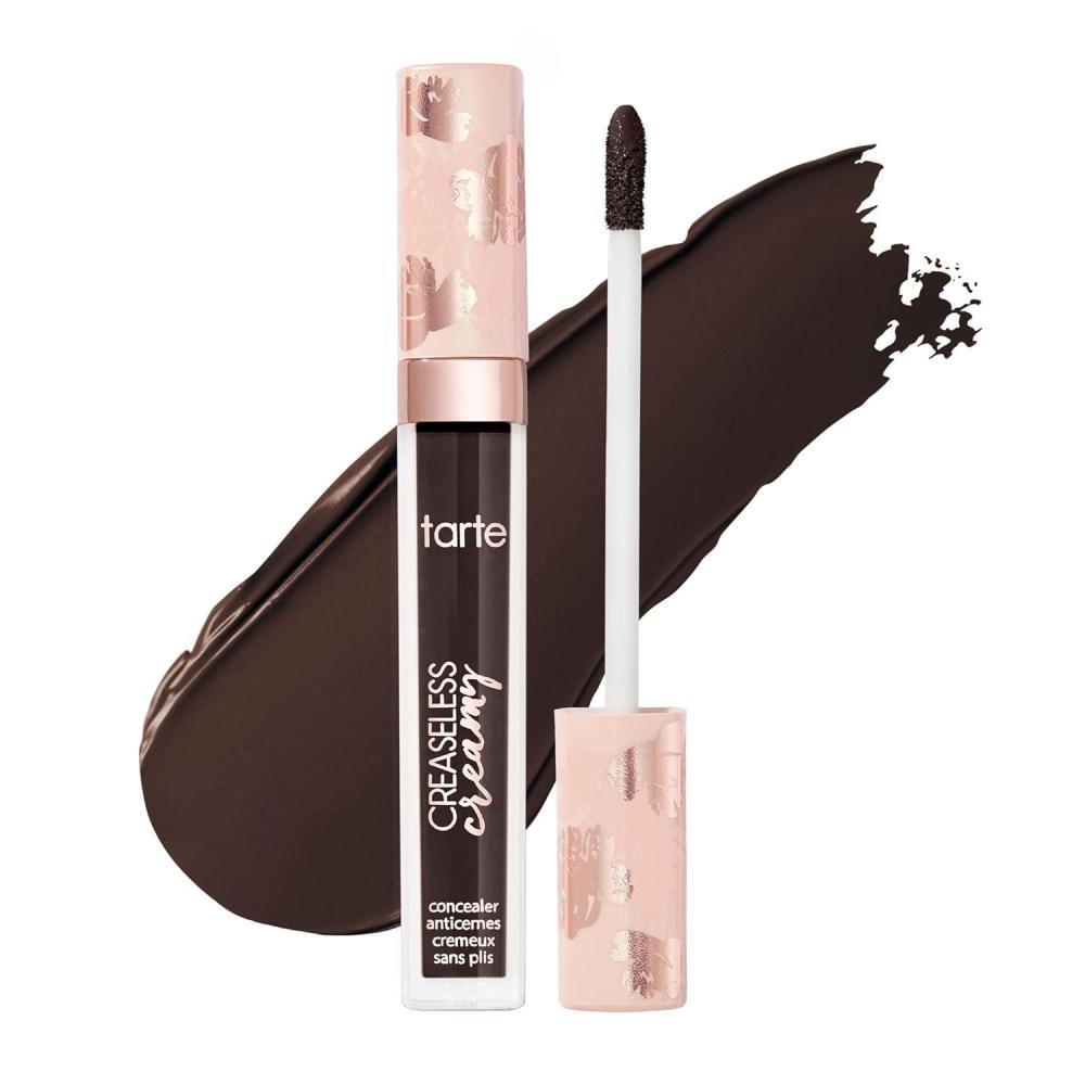 imagetarte creaseless creamy fullcoverage concealer  Waterproof Longwear Vitamin E Niacinamide amp Caffeine for covering Dark Circles amp Blemishes Hydrating Blurs amp Smooths appearance Vegan amp CrueltyFree63N espresso neutral