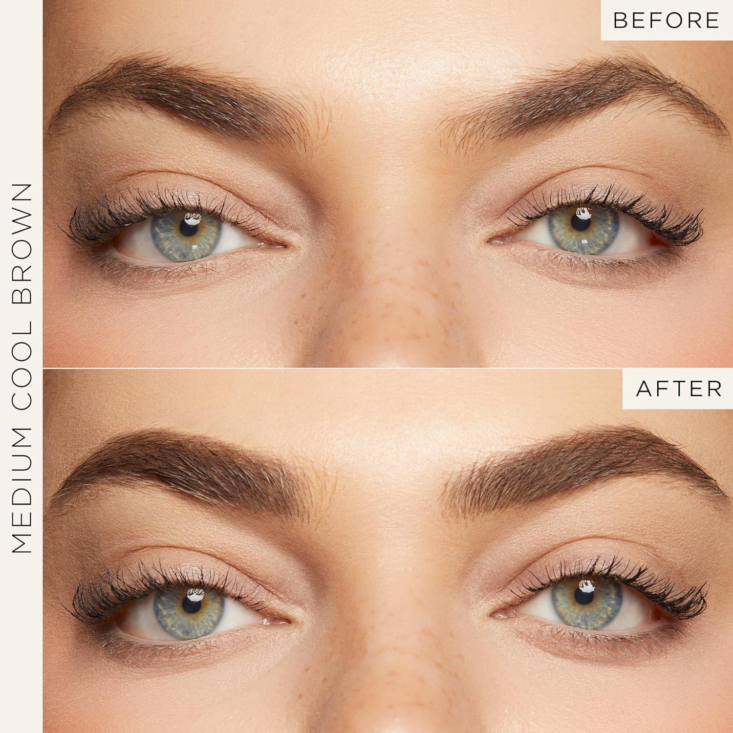 imagetarte big ego sketch amp set brow pencil amp tinted gel 2in1 Precision Waterproof Eyebrow Pencil amp Gel to Shape Tint amp Set for Longwear Fuller Thickerlooking Brows Vegan amp Cruelty Freemedium cool brown