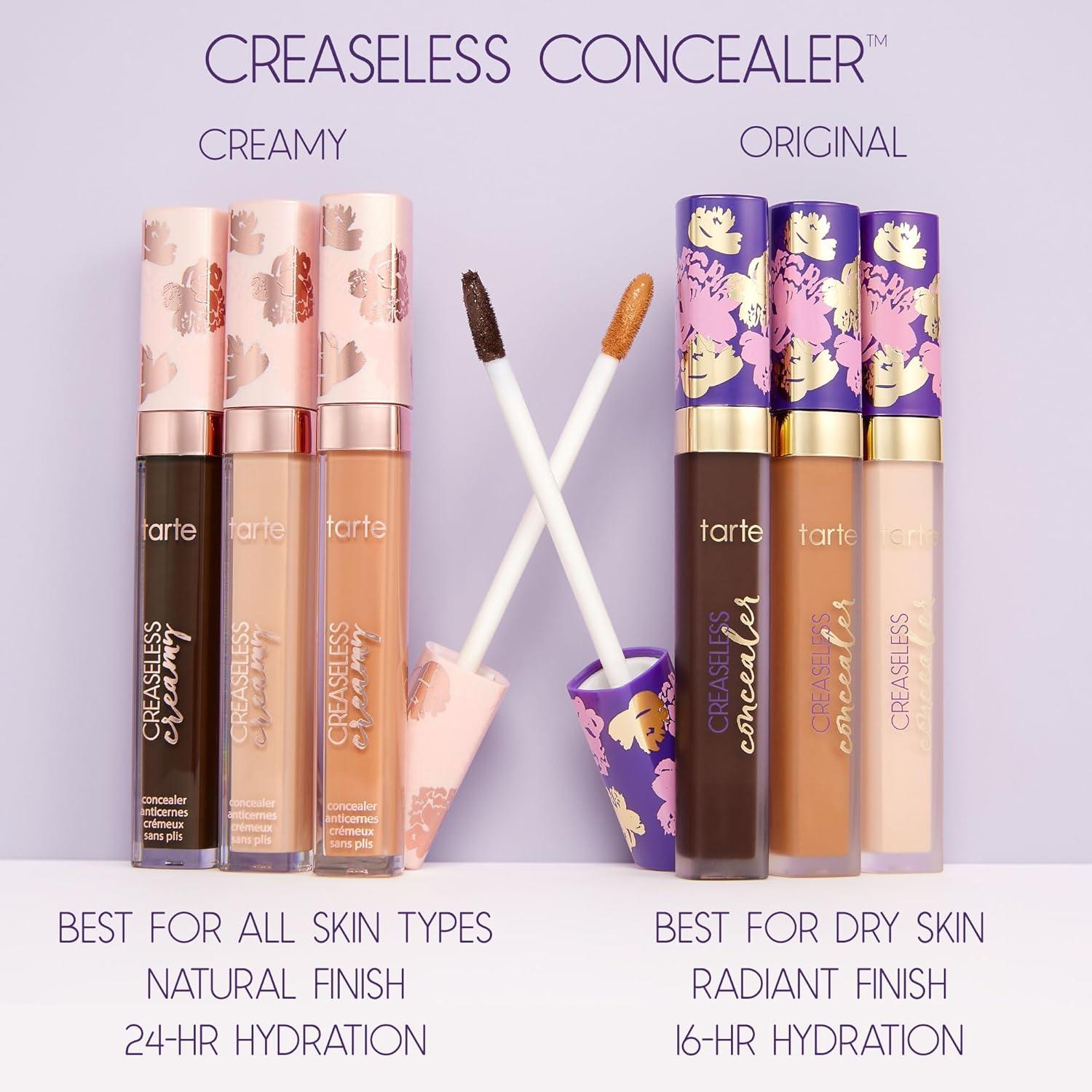 imagetarte creaseless creamy fullcoverage concealer Waterproof Longwear Vitamin E Niacinamide amp Caffeine for covering Dark Circles amp Blemishes Hydrating Blurs amp Smooths appearance Vegan amp CrueltyFree54H deep honey
